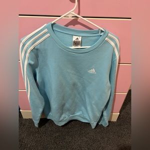 Adidas blue crewneck